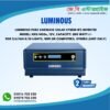 "Luminous Solar NXG 1450E Hybrid Inverter – 1100VA 12V with Built-in 50A PWM Solar Charge Controller for Home and Office Backup"